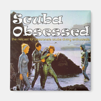 Scuba Obsessed Alternate Podcast Cover Magnet