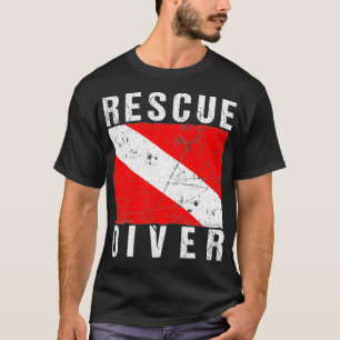 SCUBA Rescue Diver for Instructors Students Divers T-Shirt