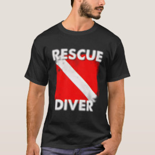 Scuba Rescue Diver For Instructors Students Divers T-Shirt