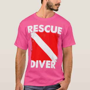Scuba Rescue Diver Instructors Students Divemaster T-Shirt