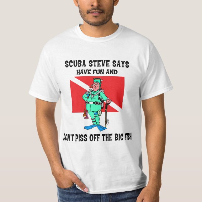 SCUBA Steve T-Shirt (Front)