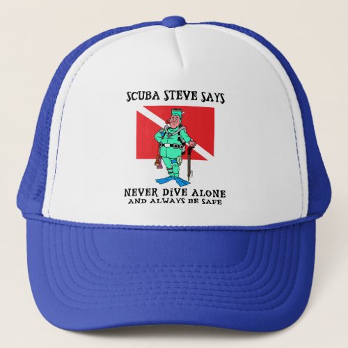 SCUBA Steve Trucker Hat