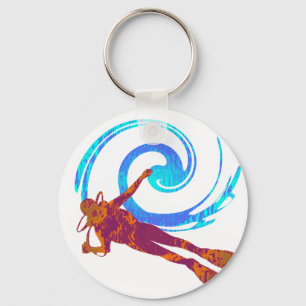 SCUBA THE SURGE KEYCHAIN