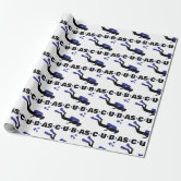 big fish in water wrapping paper