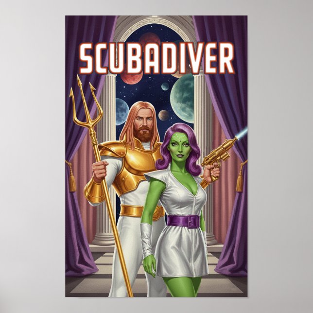 Scubadiver Poster (Front)