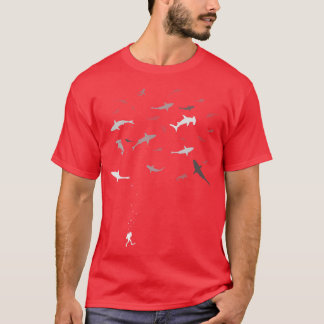ScubaDiving WhaleWatching SharkDiving Snorkeling W T-Shirt
