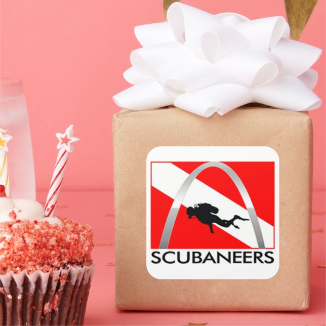 Scubaneers Logo Stickers (Party)