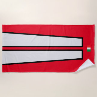 Scuderia Italian Racing Beach Towel