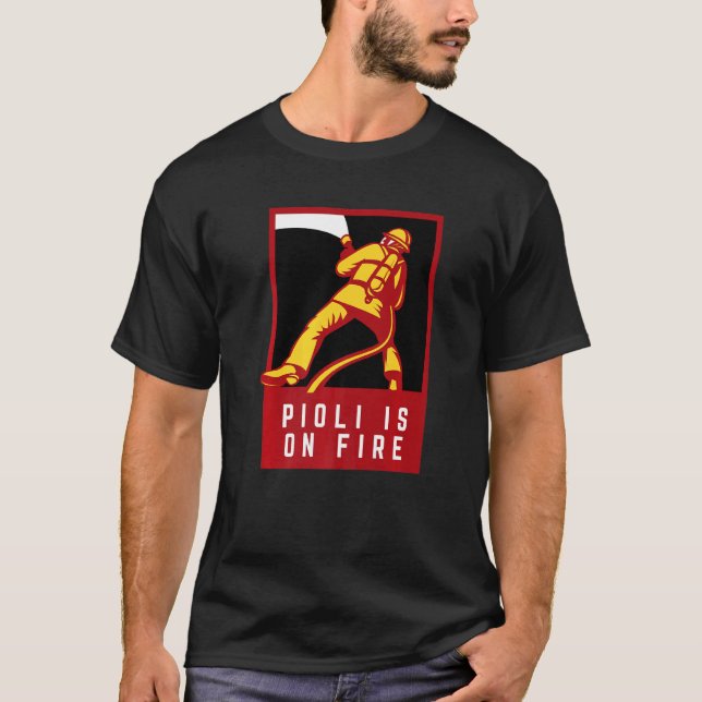 Scudetto Milan Campioni D'italia 20212022 Pioli Is T-Shirt (Front)