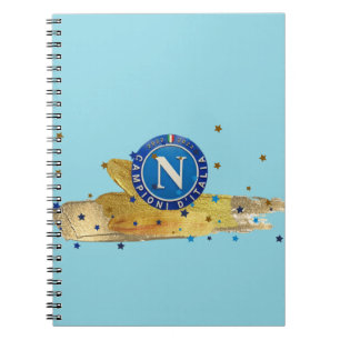 Scudetto Napoli Spiral Photo Notebook