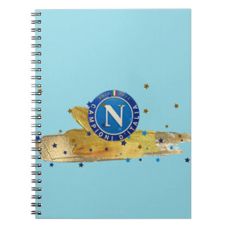 Scudetto Napoli Spiral Photo Notebook