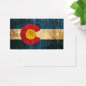 Scuffed and Worn Colorado Flag (Desk)