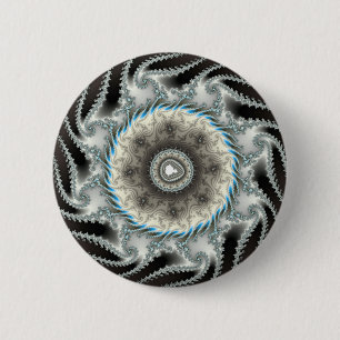 Scuibbish - Fractal Pinback Button