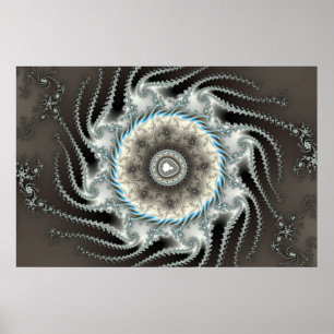 Scuibbish - Fractal Poster