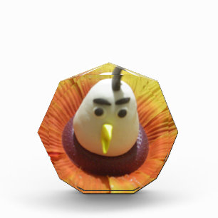 Sculpted Bird in Sunflower Art Print Award