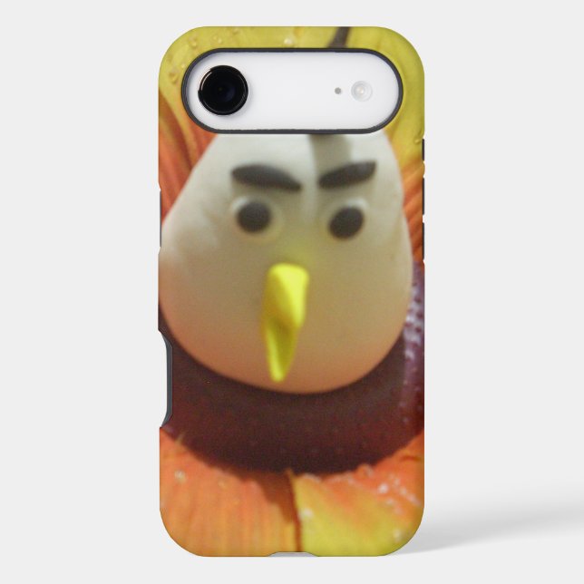 Sculpted Bird in Sunflower Art Print Case-Mate iPhone Case (Back)