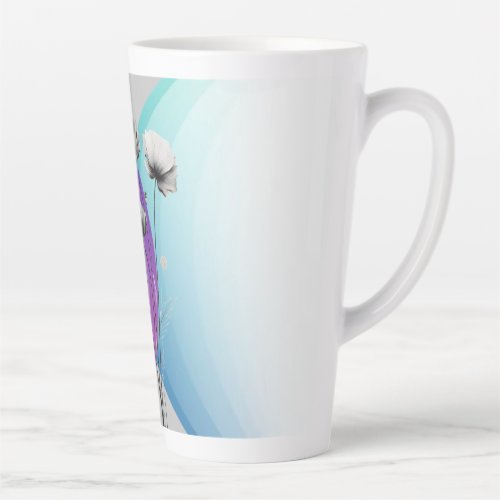 Sculpted Elegance Latte Mug Latte Mug