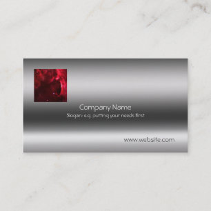 Sculpted Region, Orion Nebula Metallic template Business Card
