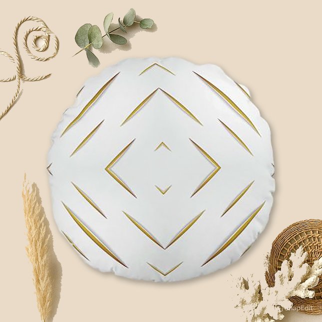 Sculpted White Gold Modern Diamond Cushion Design (Creator Uploaded)