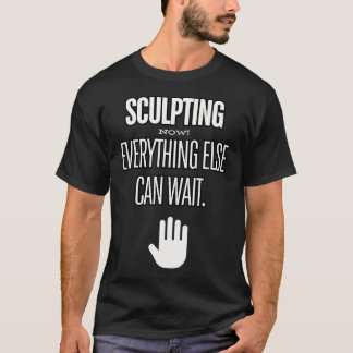 Sculpting Artist Creative Clay Pottery Focus Inspi T-Shirt