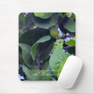 Sculptural Leaves Mouse Pad