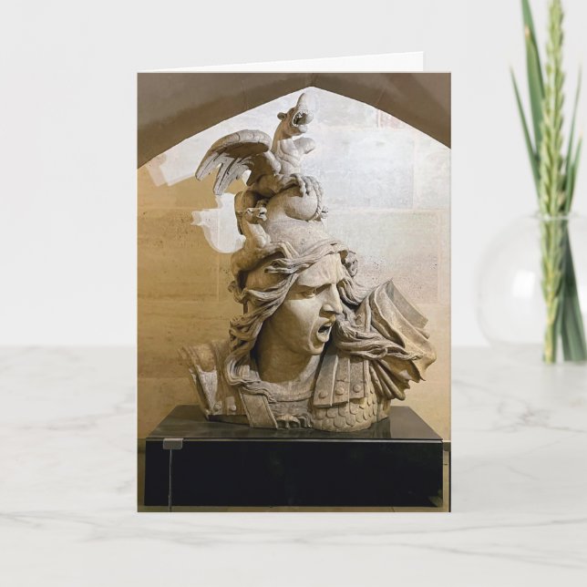 Sculpture inside the Arc de Triomphe Card (Front)