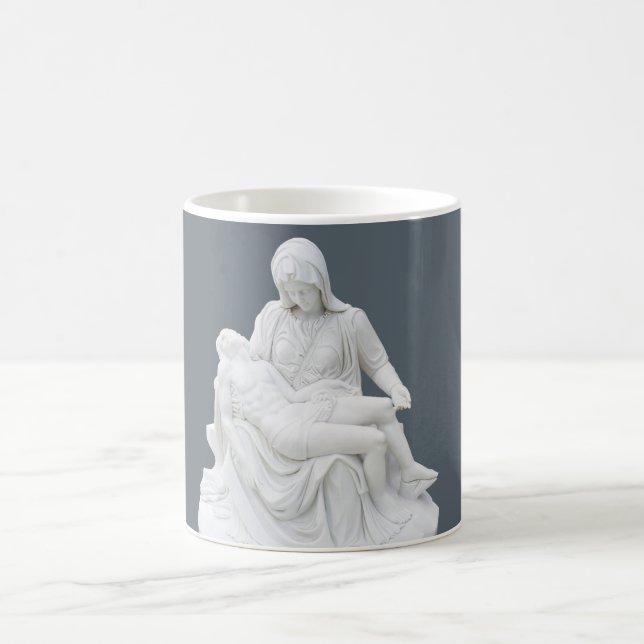 Sculptured Pieta Coffee Mug (Center)