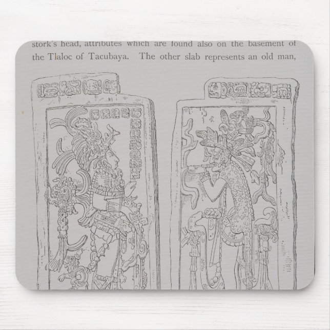 Sculptured Stones from the 'Temple of the Mouse Pad (Front)