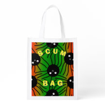 SCUM BAG Reuseable Grocery Bag