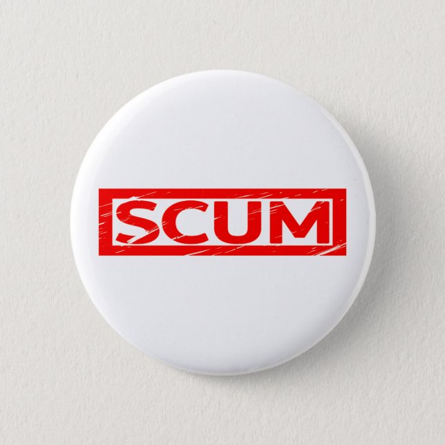 Scum Stamp Button (Front)