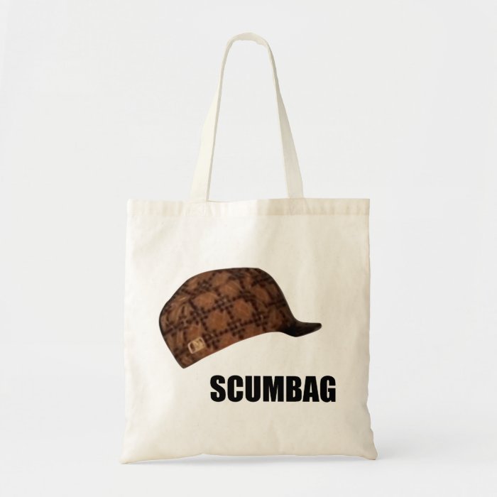 Scumbag Steve Hat Meme Tote Bag