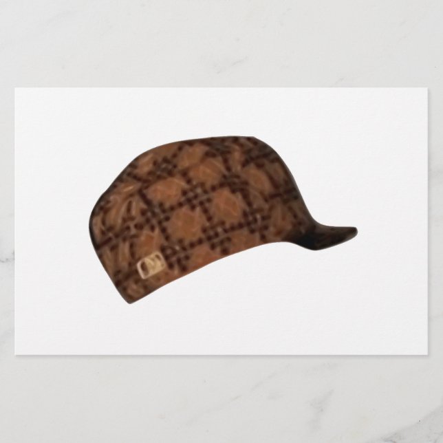 Scumbag Steve Hat Meme Stationery (Front)