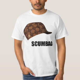 Scumbag Steve Hat Meme T-Shirt
