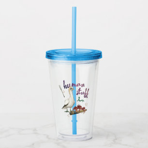 Scuttle’s Human Stuff Acrylic Tumbler