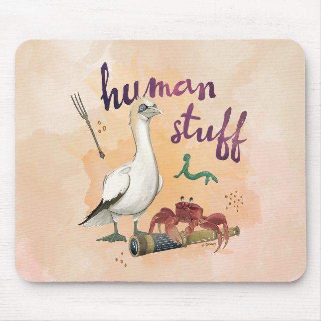 Scuttle’s Human Stuff Mouse Pad (Front)