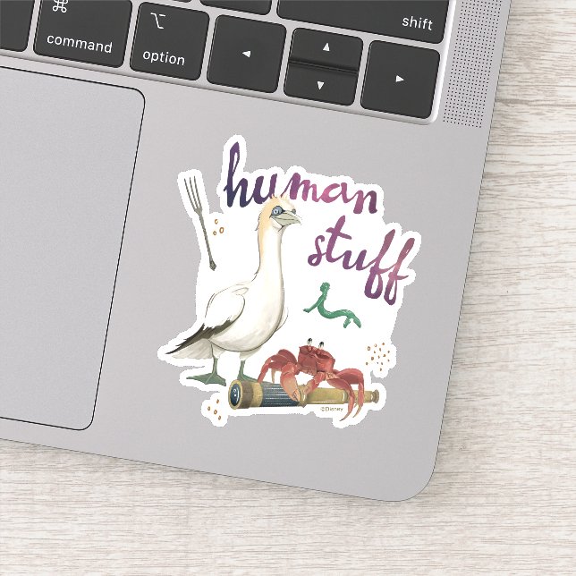 Scuttle’s Human Stuff Sticker (Detail)
