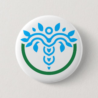 SCWELL Button. Emblem = no handshaking Button