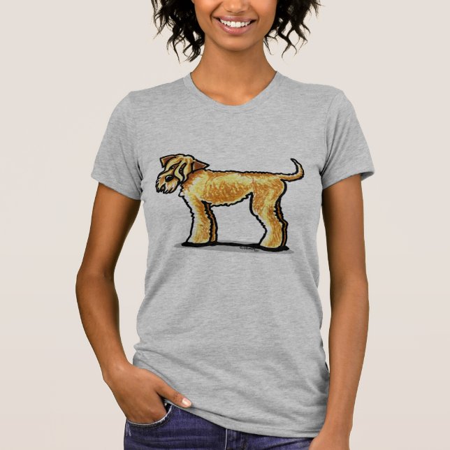 SCWT Wheaten Terrier Full Figured T-Shirt (Front)