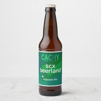 SCX_beerland DIY Beer Bottle Label