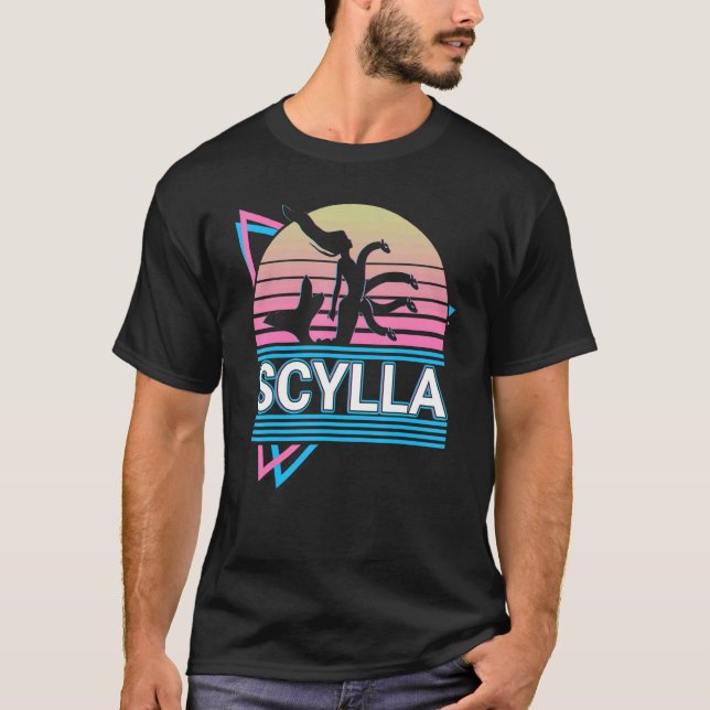 Scylla Skylla Ancient Greek Mythology T-Shirt (Front)