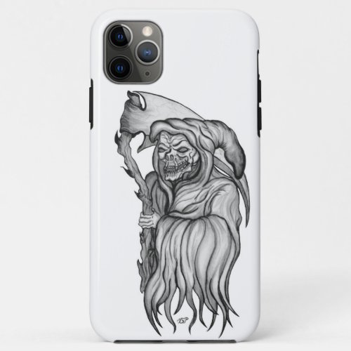 Scythe man _ The Death  Grim reaper iPhone 11 Pro Max Case