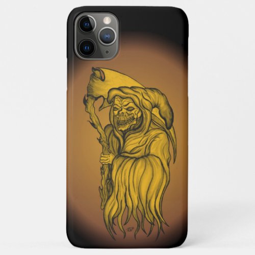 Scythe man _ The Death  Grim reaper iPhone 11 Pro Max Case