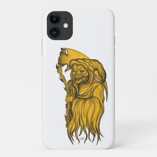 Scythe man _ The Death  Grim reaper iPhone 11 Case