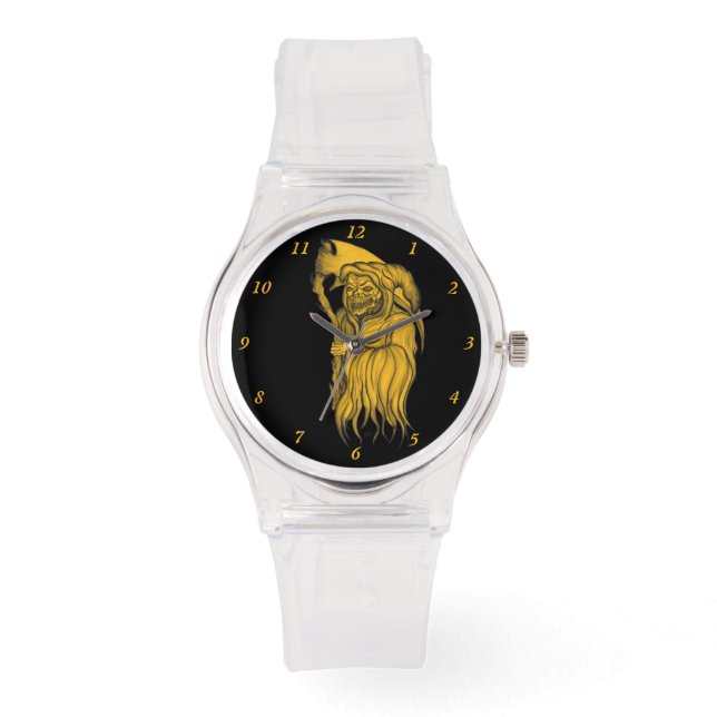 Scythe man - The Death , Grim reaper Watch (Front)