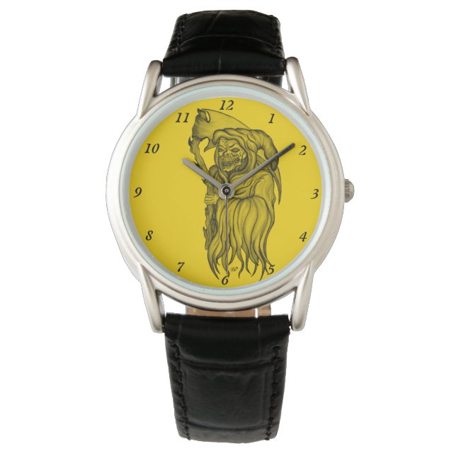 Scythe man - The Death , Grim reaper Watch (Front)