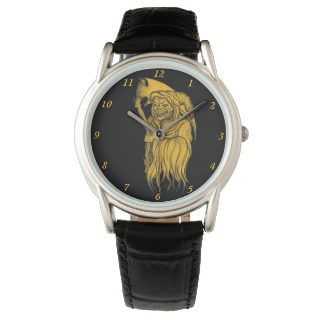Scythe man - The Death , Grim reaper Watch (Front)