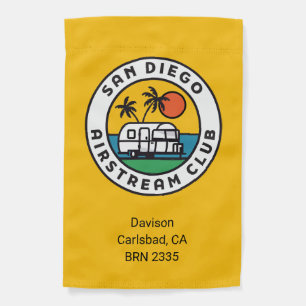 SD Airstream Club Weatherproof Garden Flag