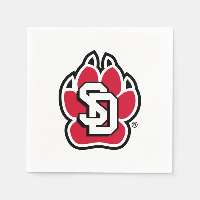 SD Coyotes Napkins (Front)