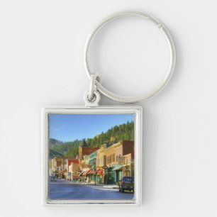 SD, Deadwood, Historic Gold Mining town Keychain