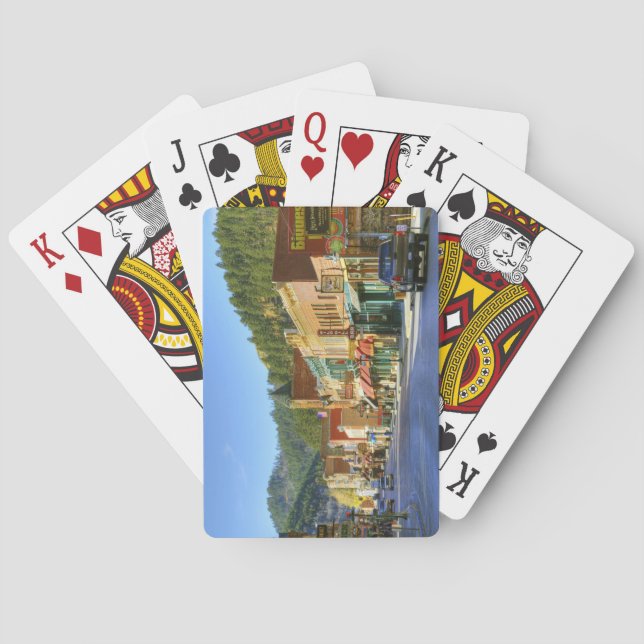SD, Deadwood, Historic Gold Mining town Poker Cards (Back)